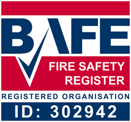 BAFE Fire Safety Register, registered organisation ID 302942